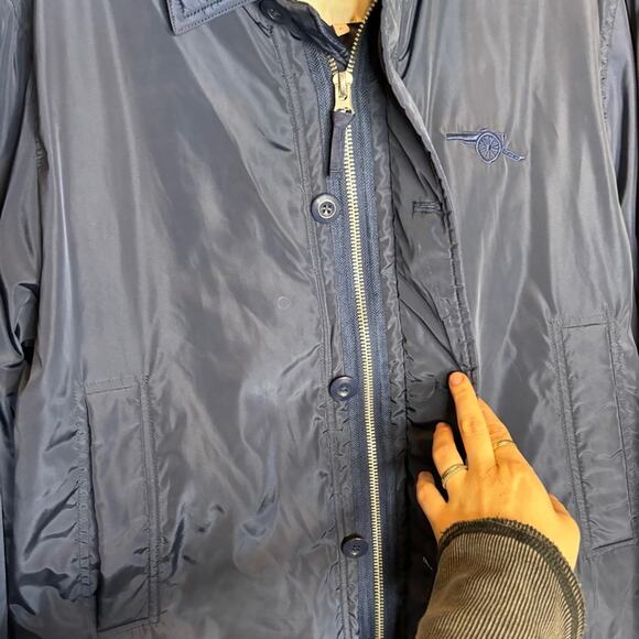 Arsenal Navy Chapman Padded Jacket - Picture 7 of 12